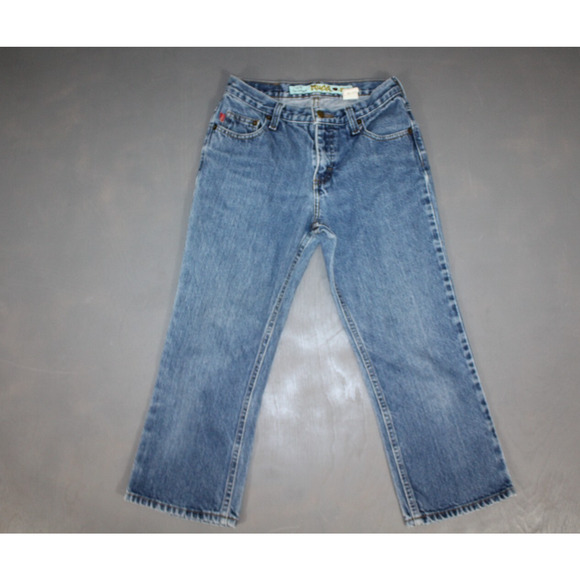 Mudd Vintage Y2K Jeans Embroidered 90s Retro Size 3 Very Lightly Worn!! Nice! - Picture 6 of 8